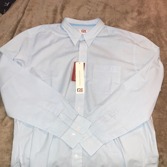 BRAND NWT Cutter and Buck Dress Shirt! - Picture 6 of 6
